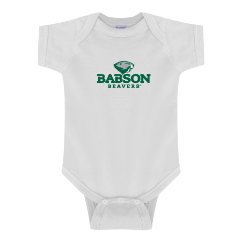  White Infant Onesie - Primary Mark