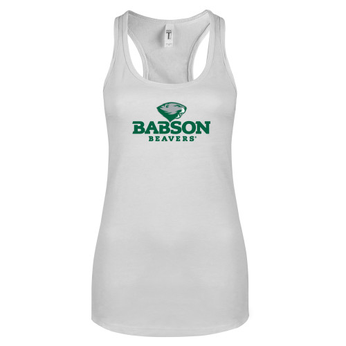  Next Level Racerback Tank White - Primary Mark