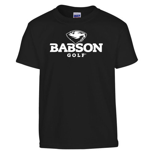  Youth Black T Shirt - Golf