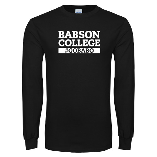  Black Long Sleeve T Shirt - GO BABO
