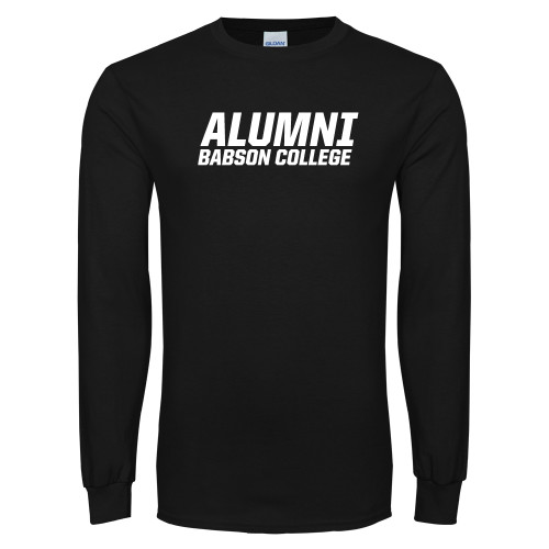  Black Long Sleeve T Shirt - Babson Alumni