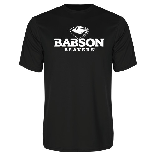  Black Performance Tee - Primary Mark