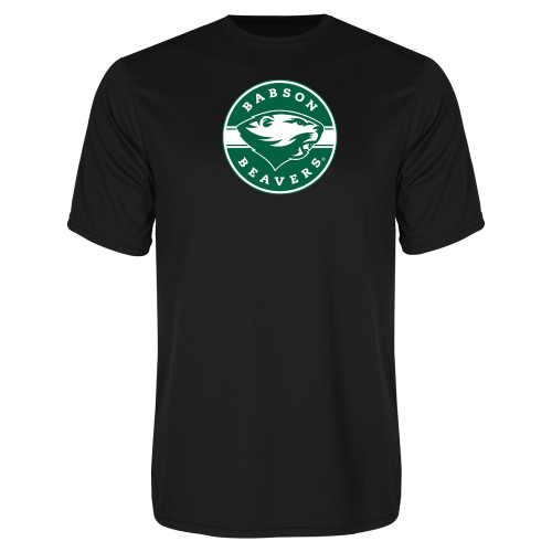  Black Performance Tee - Mascot Design