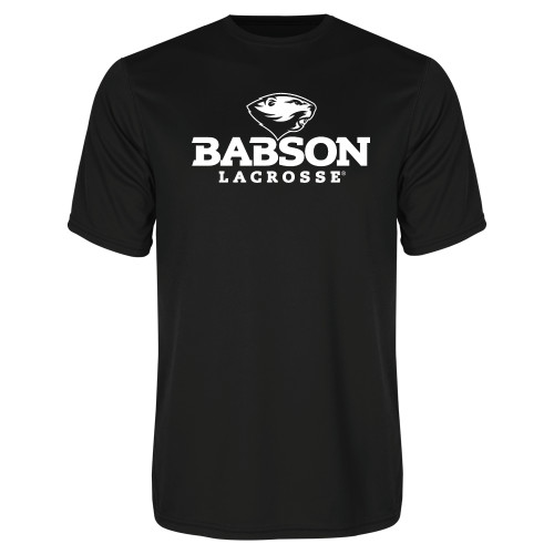  Black Performance Tee - Lacrosse