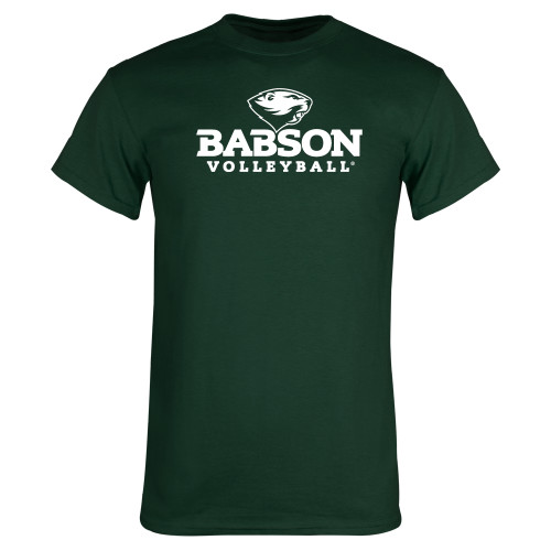  Dark Green T Shirt - Volleyball