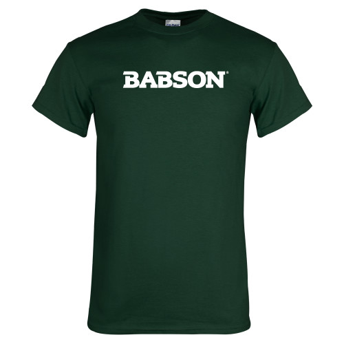 Dark Green T Shirt - Wordmark