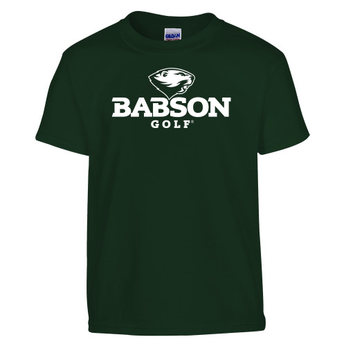  Youth Dark Green T Shirt - Golf