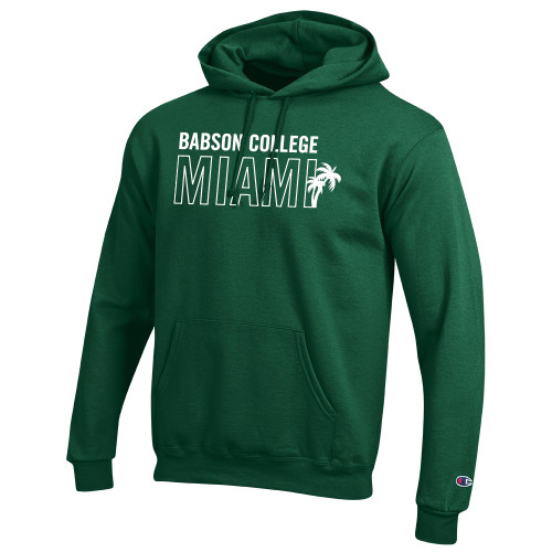 Main Image for  Champion Dark Green Fleece Hoodie