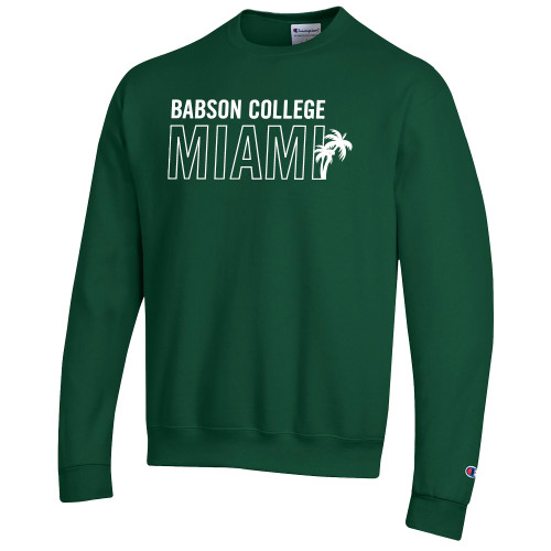 Main Image for  Champion Dark Green Fleece Crew