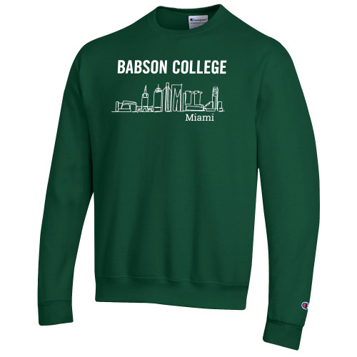 Main Image for  Champion Dark Green Fleece Crew