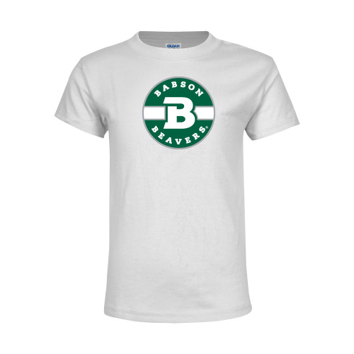  Youth White T Shirt - Babson Design