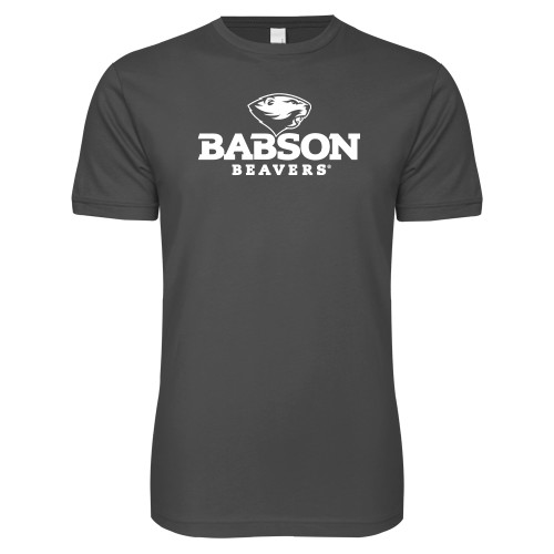  Next Level Charcoal SoftStyle T Shirt - Primary Mark