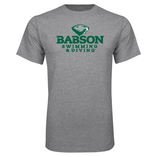  Grey T Shirt - Swimming and Diving