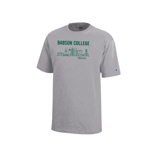 Main Image for  Champion Youth Grey Short Sleeve Tee
