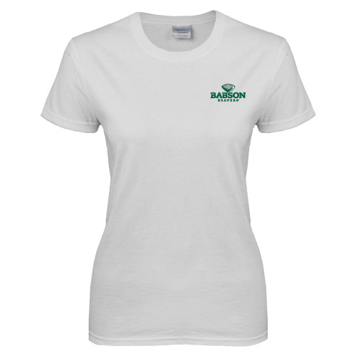 Main Image for  Womens White Short Sleeve Tee