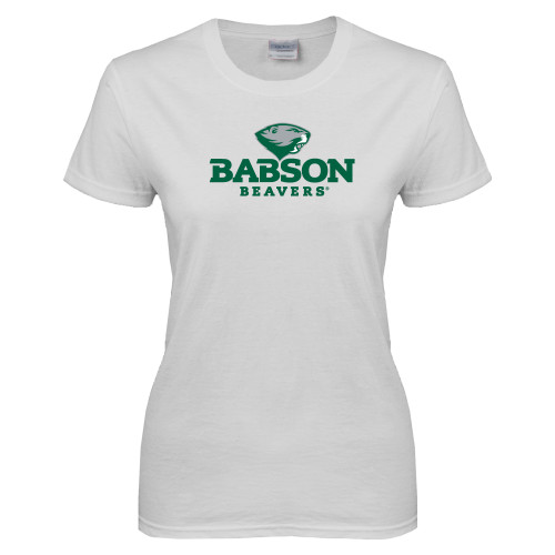 Main Image for  Womens White Short Sleeve Tee