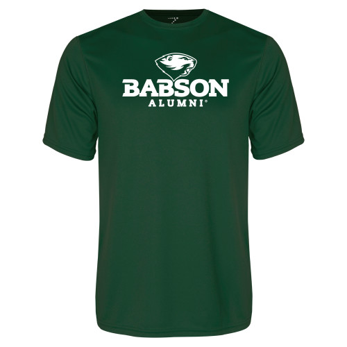 Dark Green Performance Tee - Alumni