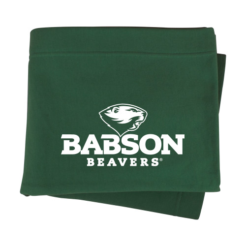  Dark Green Sweatshirt Blanket - Primary Mark