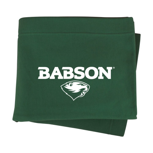  Dark Green Sweatshirt Blanket - Secondary Mark