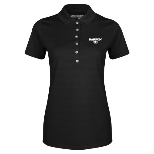  Callaway Womens Black Opti Vent Polo - Secondary Mark