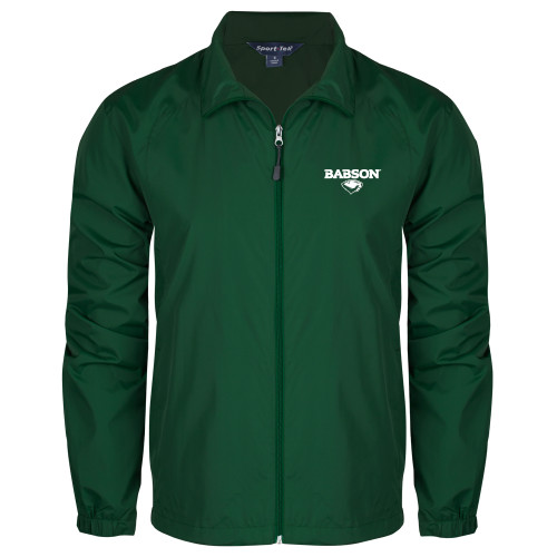  Dark Green Full Zip Wind Jacket - Secondary Mark