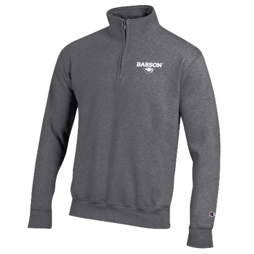  Champion Granite Heather Fleece 1/4 Zip - Secondary Mark