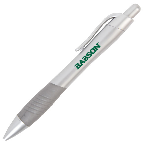  Metallic Mykonos Silver Pen - Wordmark