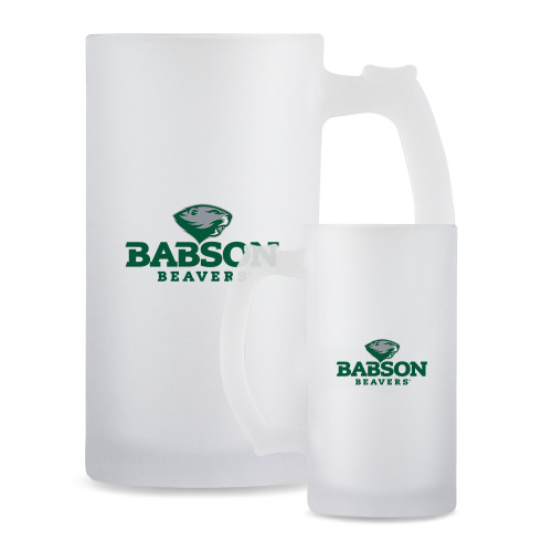  Full Color Decorative Frosted Glass Mug 16oz - Primary Mark