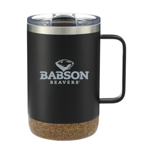  Valhalla Vacuum Insulated Camp Black Mug 14oz - Primary Mark  Engraved