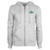 Thumbnail image for  ENZA Womens White Fleece Full Zip Hoodie
