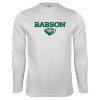 Thumbnail image for  White Performance Long Sleeve Shirt