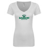 Thumbnail image for  Next Level Womens White Ideal V Tee