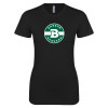 Thumbnail image for  Next Level Womens Black Boyfriend Tee