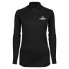 Thumbnail image for  Syntrel Womens Black Interlock 1/4 Zip