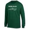 Thumbnail image for  Champion Dark Green Long Sleeve T Shirt