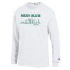 Thumbnail image for  Champion White Long Sleeve T Shirt