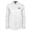 Thumbnail image for  Womens White Twill Button Down Long Sleeve