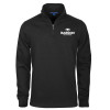 Thumbnail image for  Black Slub Fleece 1/4 Zip Pullover