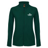 Thumbnail image for  Womens Dark Green Fleece Full Zip Jacket