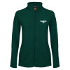 Thumbnail image for  Womens Dark Green Fleece Full Zip Jacket