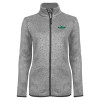Thumbnail image for  Womens Grey Heather Fleece Jacket