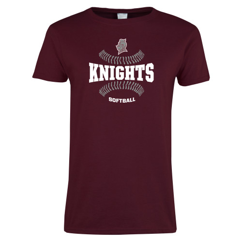 Bellarmine Womens Maroon Short Sleeve Tee