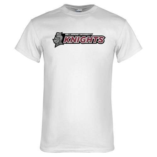  White T Shirt - Official Logo Flat
