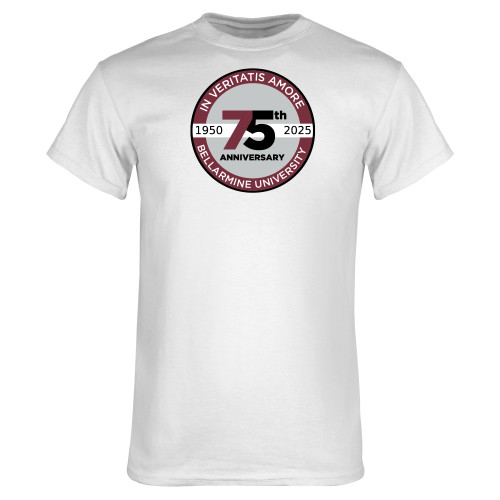  White T Shirt - BLM 75 Anniversary