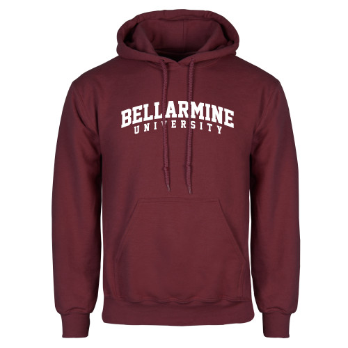  Maroon Fleece Hoodie - Arched Bellarmine University