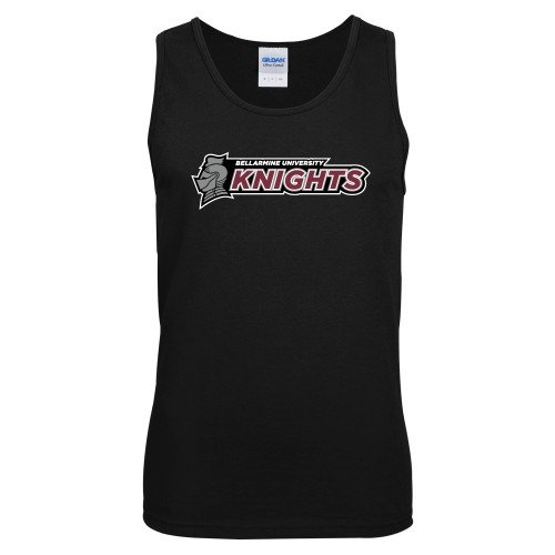  Black Tank Top - Official Logo Flat