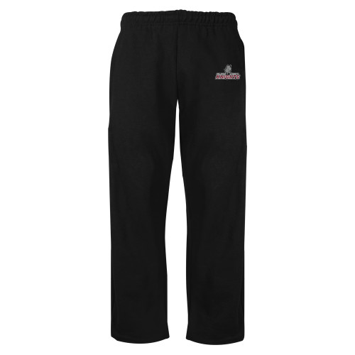  Black Fleece Open Bottom Pant - Official Logo