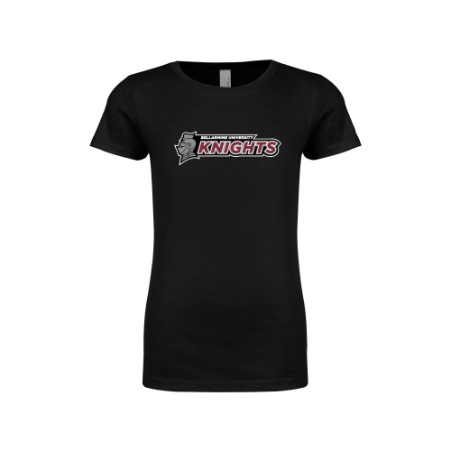 Main Image for  Next Level Girls Black Fashion Fit T Shirt