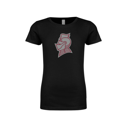 Main Image for  Next Level Girls Black Fashion Fit T Shirt