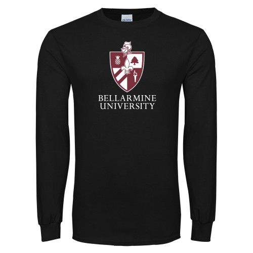  Black Long Sleeve T Shirt - Bellarmine University Logo